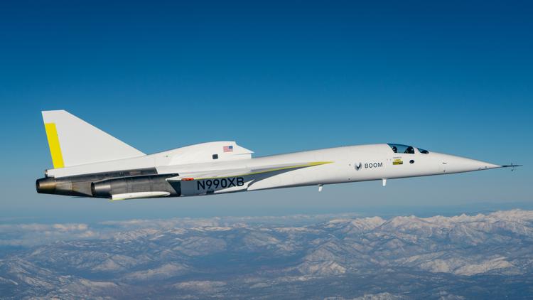 Пасажирський літак Boom XB-1 уперше подолав ...