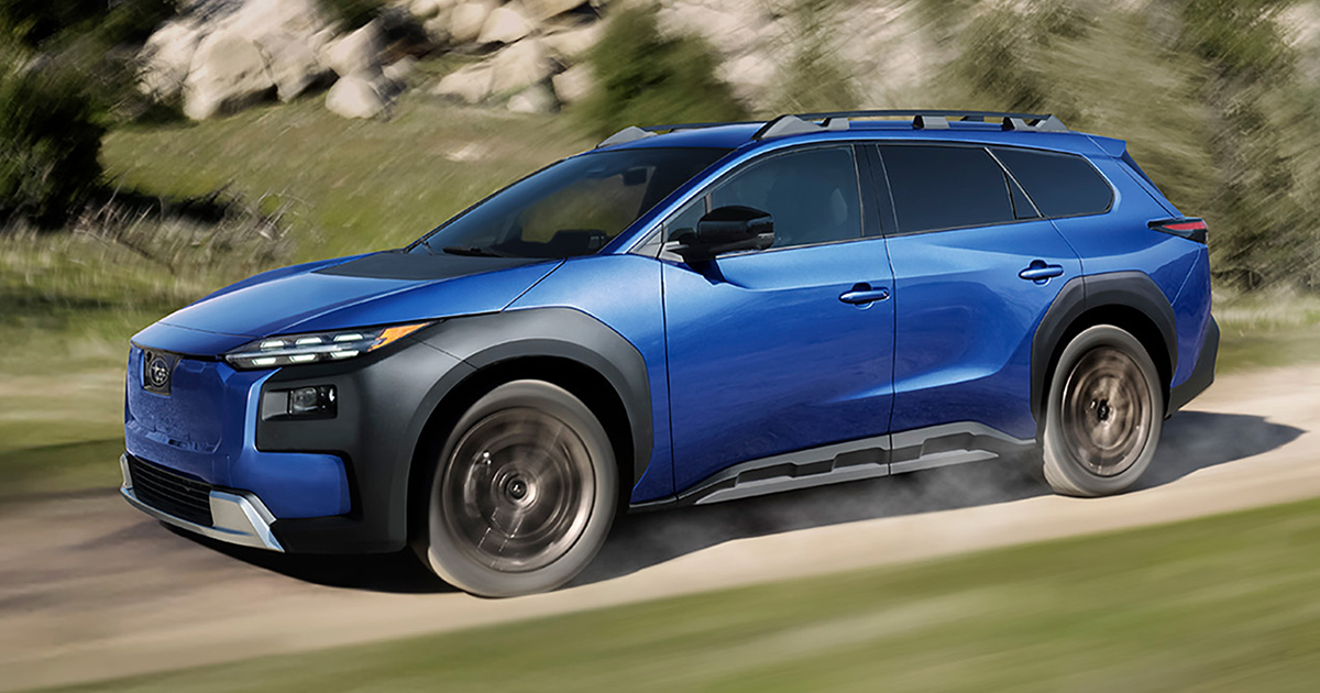 2026 Subaru Trailseeker - электрический кроссовер 2026 Subaru Trailseeker - электрический кроссовер