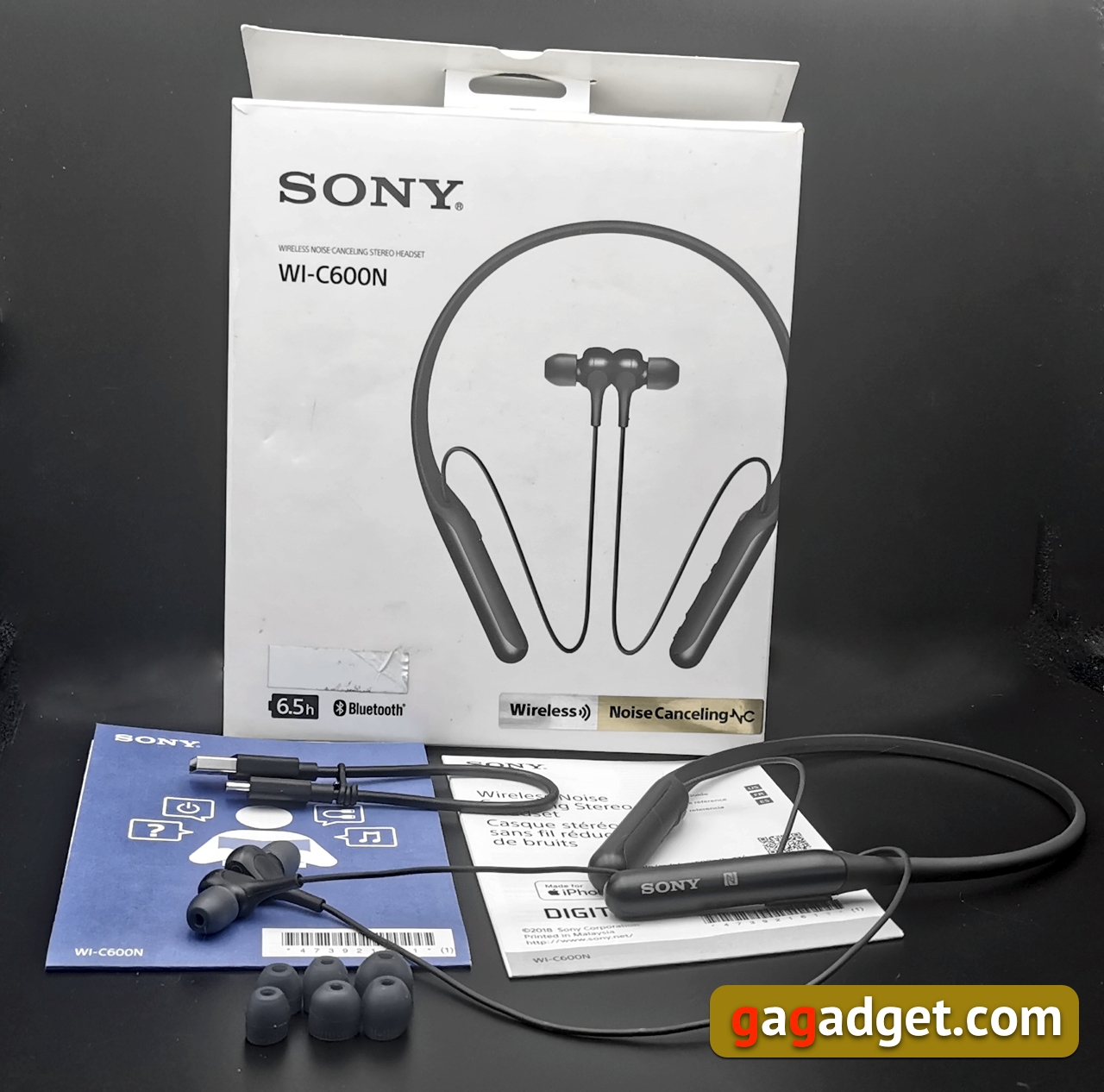 Огляд Sony WI-C600N: гарнітура- «комір» з пригніченням шуму-8 Огляд Sony WI-C600N: гарнітура- «комір» з пригніченням шуму-8